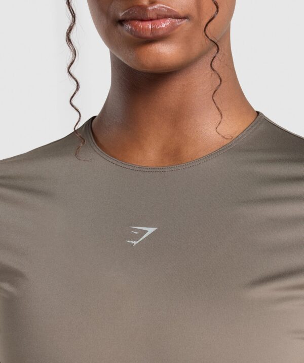 Running brown T-shirt - Image 4