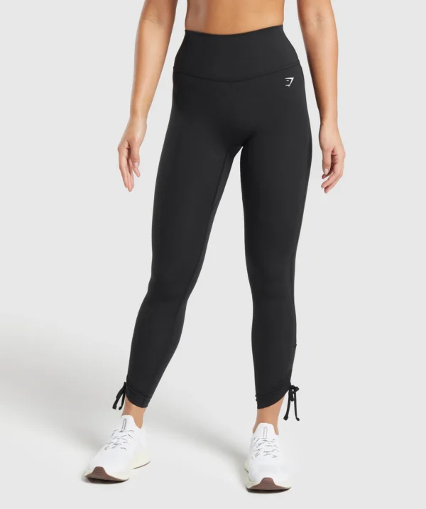 Ribbon ankle leggings - Image 2