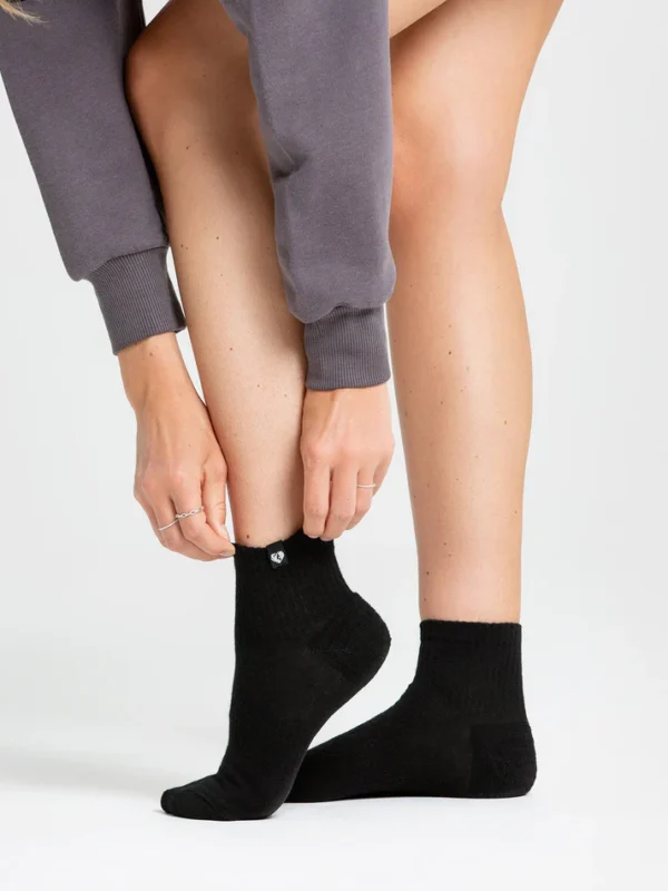 Quarter Socks (1PK) | Black - Medium