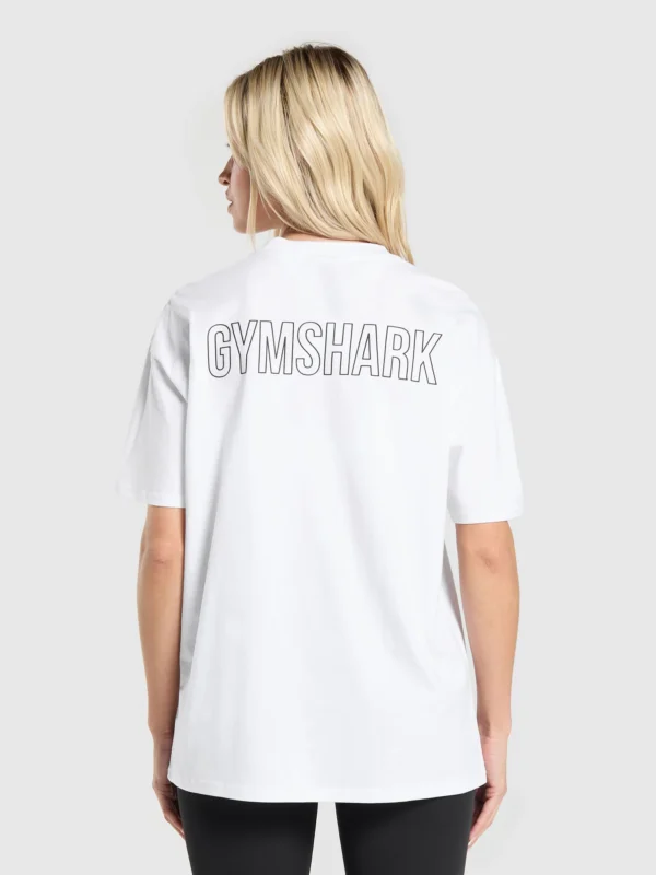 Trace Graphic Oversized T-Shirt